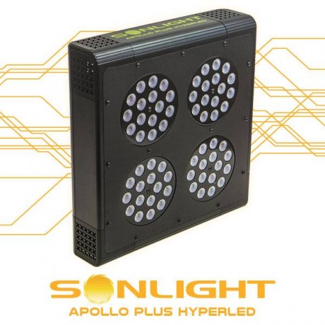 Led Apollo PLUS Hyperled Sonlight 4 (64x3w) 192W - Agro